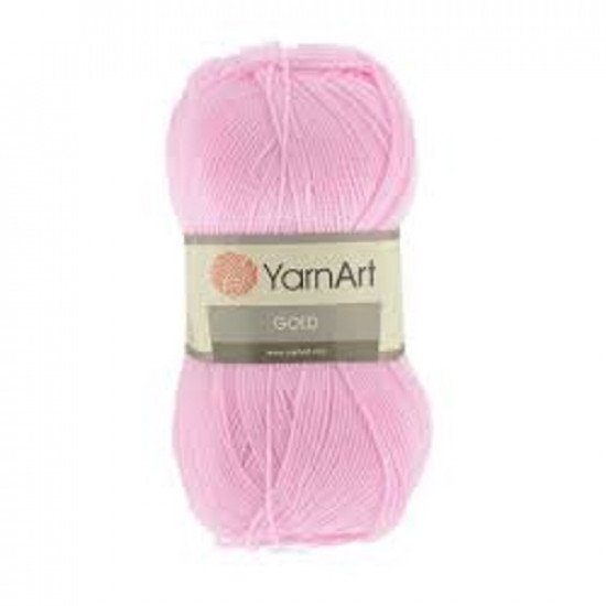 Soft Yarn Pink (Gold) YARN ART Soft Yarn Pink (Gold) YARN ART