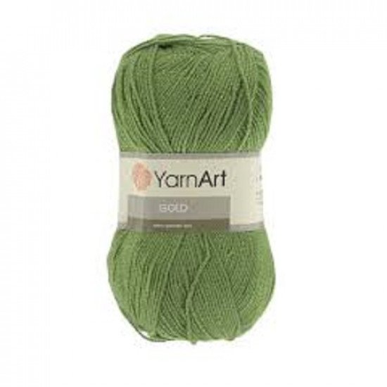  Soft Yarn Light Green (Gold) YARN ART
