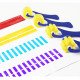   Sponge Burch Prominent Lines Small Shapes 4 Pieces