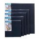 Canvas Board Squire 30x30 cm Black