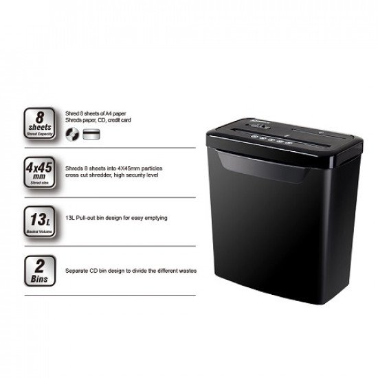 Shredder Machine Paper COMIX S202
