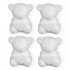 Foam Bear 7 cm 4 Pcs