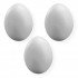 Foam Eggs 70 mm 3 Pcs