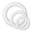 Foam Rings 3 Pieces 9 Cm 11 Cm 15.5 Cm Foam Rings 3 Pieces 9 Cm 11 Cm 15.5 Cm