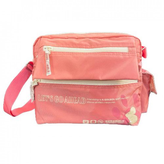 Hanging Handbag Beige and Pink KUKU MALU Hanging Handbag Beige and Pink KUKU MALU