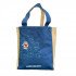 Handbag for Hildren Beige and Navy DORAEMON