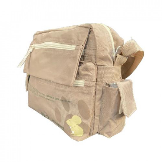Hanging Handbag Beige and Pink KUKU MALU Hanging Handbag Beige and Pink KUKU MALU