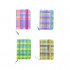 Memo Notebook 14x9 cm With Rope lined Checks Shapes