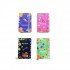 Memo Notebook 10x7 cm With Rope lined Roses And Butterflies Shapes