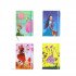 Memo Notebook 14x9 Cm With Rope lined Anime Many Shapes Memo Notebook 14x9 Cm With Rope lined Anime Many Shapes