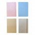 Memo Notebook 14x21 Cm With Rope Lined Metallic Pastel Colors Memo Notebook 14x21 Cm With Rope Lined Metallic Pastel Colors