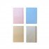 Memo Notebook 10x7 Cm With Rope Lined Metallic Pastel Colors