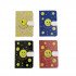 Memo Notebook 9x14 Cm With Magnetic Lock Lined Smile Shapes