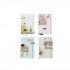 Memo Notebook 10x7 cm with Rope lined Cat Shape