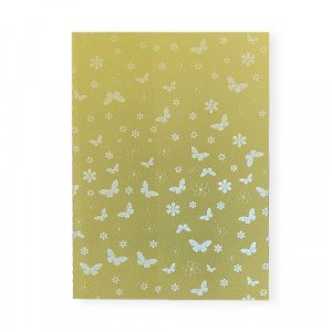 Perfumed Decorative Card Paper Butterfly Gold A4 SIMBA 180 GSM 25 Papers