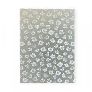 Perfumed Decorative Card Paper Primrose Silver A4 SIMBA 180 g 25 Papers