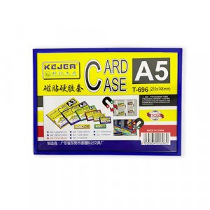 Display Cards Frame Magnetic A5 Blue