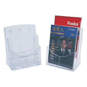 Magazine and Paper Display Stand 2 Boxes A4