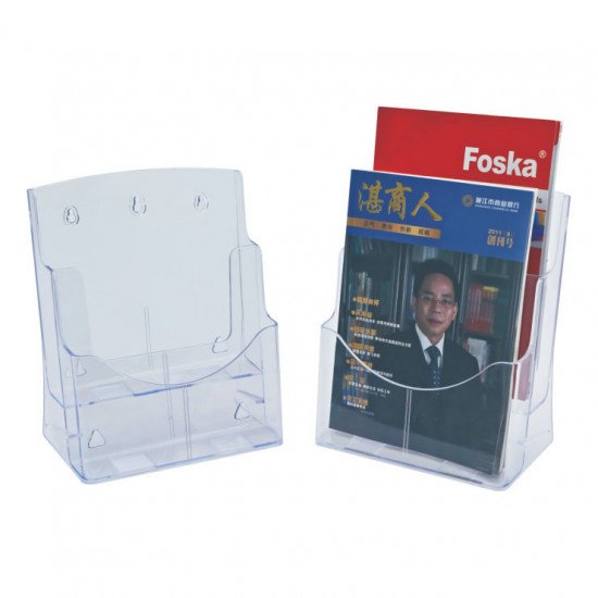 Magazine and Paper Display Stand 2 Boxes A4 Magazine and Paper Display Stand 2 Boxes A4