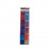  Pencils Set Multiplication Table Two Colors