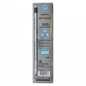 Pencil SIMBALION Dozen Silver