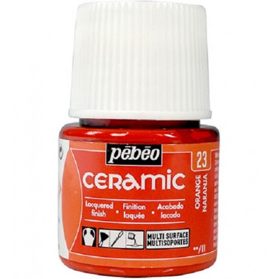 Ceramic Colors PEBEO 23 Orange 45 ml Ceramic Colors PEBEO 23 Orange 45 ml