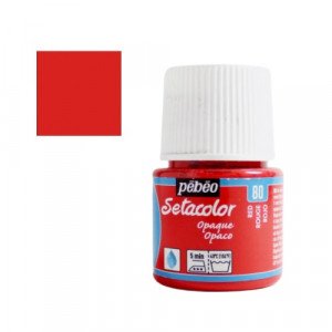 Seta Colors Opaque Red 80 PEBEO 45 ml