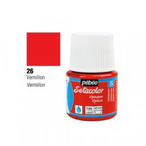Seta Colors Opaque Red Vermilion 26 PEBEO 45 ml