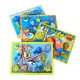 Wooden Fishing Toy for Children Various Shapes Wooden Fishing Toy for Children Various Shapes