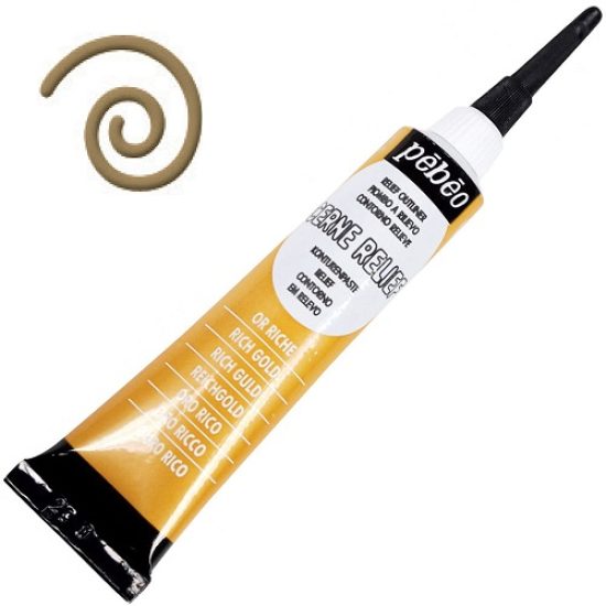 Relief Outliner PEBEO Rich Gold 20 ml Relief Outliner PEBEO Rich Gold 20 ml