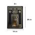 The Holy Quran Of King Fahd Complex Size Quarter Black Leather Binding In The Shape Of The Kaaba Cover
