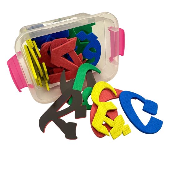  Arabic letter box Foam sponge with magnet