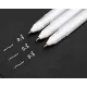 White Roller Gel Pens Set 0.8ml KEEP SMILING