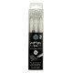 White Roller Gel Pens Set 0.8ml KEEP SMILING