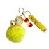 Keychain Yellow Fur Hello Kitty 