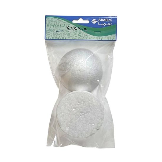 Foam Half Ball 8.5 cm 2 Pieces Foam Half Ball 8.5 cm 2 Pieces