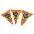 Triangles Rope Decorations Ramadan Kareem Navy Blue and Orange 2.5 Meters Triangles Rope Decorations Ramadan Kareem Navy Blue and Orange 2.5 Meters