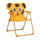 Foldable Children's Travel Chair Tiger Shape, Yellow Foldable Children's Travel Chair Tiger Shape, Yellow