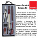 Technical Compass Set of 8 ISOMARS