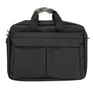 Laptop Bag With Two Zippered Pockets 29x40 cm Black Laptop Bag With Two Zippered Pockets 29x40 cm Black