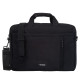 Laptop Bag With Two Large External Pockets and a Zippered Longitudinal Pocket 29x40 cm Black Laptop Bag With Two Large External Pockets and a Zippered Longitudinal Pocket 29x40 cm Black