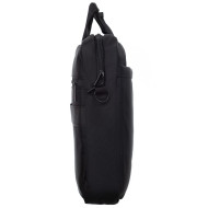 Laptop Bag With External Pockets Zippered 29x40 cm Black