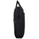 Laptop Bag With Two Large External Pockets and a Zippered Longitudinal Pocket 29x40 cm Black Laptop Bag With Two Large External Pockets and a Zippered Longitudinal Pocket 29x40 cm Black