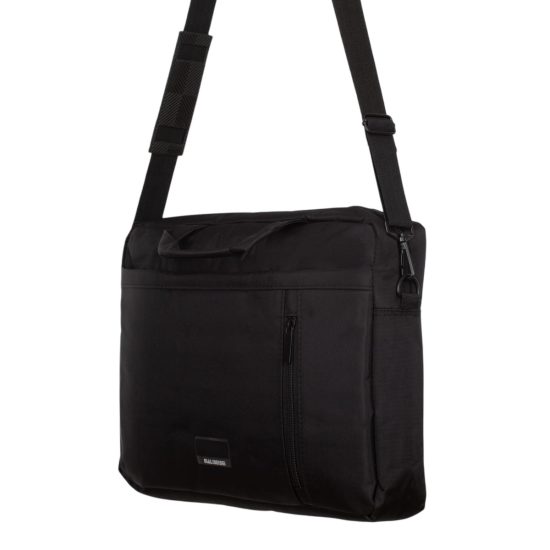 Laptop Bag With Two Large External Pockets and a Zippered Longitudinal Pocket 29x40 cm Black Laptop Bag With Two Large External Pockets and a Zippered Longitudinal Pocket 29x40 cm Black