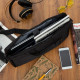 Laptop Bag With Two Large External Pockets and a Zippered Longitudinal Pocket 29x40 cm Black Laptop Bag With Two Large External Pockets and a Zippered Longitudinal Pocket 29x40 cm Black