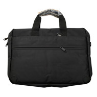 Laptop Bag With 3 Large External Pockets Width of The Bag  Zippered 29x40 cm Black