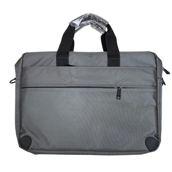 Laptop Bag With 3 Large External Pockets Width of The Bag Zippered 29x40 cm Gray Laptop Bag With 3 Large External Pockets Width of The Bag Zippered 29x40 cm Gray