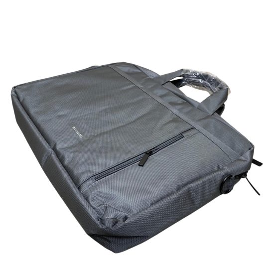 Laptop Bag With Two Large External Pockets and a Zippered Longitudinal Pocket 29x40 cm Gray Laptop Bag With Two Large External Pockets and a Zippered Longitudinal Pocket 29x40 cm Gray