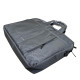 Laptop Bag With Two Large External Pockets and a Zippered Longitudinal Pocket 29x40 cm Gray Laptop Bag With Two Large External Pockets and a Zippered Longitudinal Pocket 29x40 cm Gray