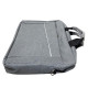 Laptop Bag With External Pockets Zippered 29x40 cm Gray Laptop Bag With External Pockets Zippered 29x40 cm Gray